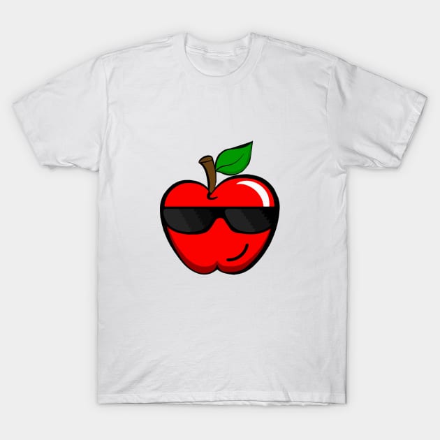 an apple cool T-Shirt by Qualityshirt